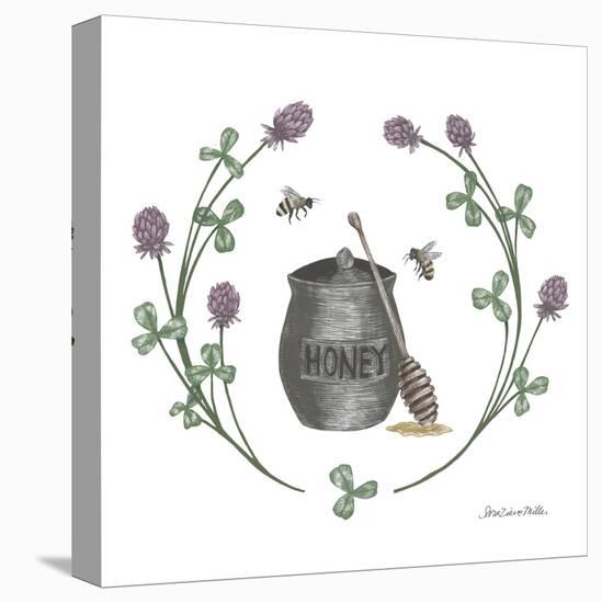 Happy to Bee Home IV-Sara Zieve Miller-Stretched Canvas