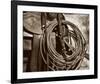 Happy Trails (sepia)-Barry Hart-Framed Giclee Print