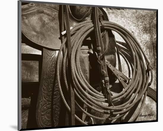 Happy Trails (sepia)-Barry Hart-Mounted Art Print