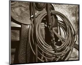 Happy Trails (sepia)-Barry Hart-Mounted Art Print