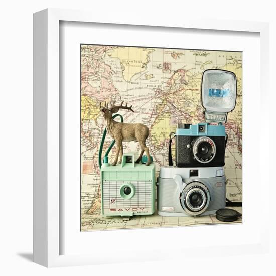 Happy Travels-Susannah Tucker-Framed Art Print