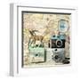 Happy Travels-Susannah Tucker-Framed Art Print