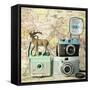 Happy Travels-Susannah Tucker-Framed Stretched Canvas