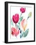 Happy Tulips I-Lanie Loreth-Framed Art Print