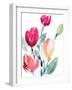 Happy Tulips I-Lanie Loreth-Framed Art Print