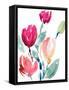 Happy Tulips I-Lanie Loreth-Framed Stretched Canvas