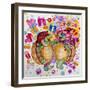 Happy Turtles-Oxana Zaiko-Framed Giclee Print