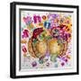 Happy Turtles-Oxana Zaiko-Framed Giclee Print