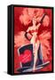 Happy Valentine's Day, Showgirl-null-Framed Stretched Canvas