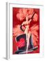 Happy Valentine's Day, Showgirl-null-Framed Art Print