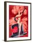 Happy Valentine's Day, Showgirl-null-Framed Art Print