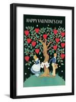 Happy Valentine's Day-null-Framed Art Print