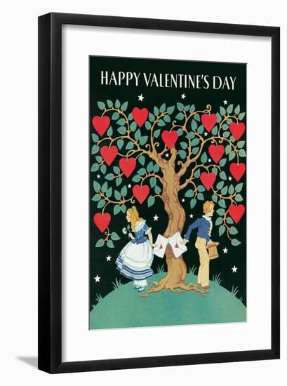 Happy Valentine's Day-null-Framed Art Print