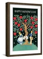 Happy Valentine's Day-null-Framed Art Print