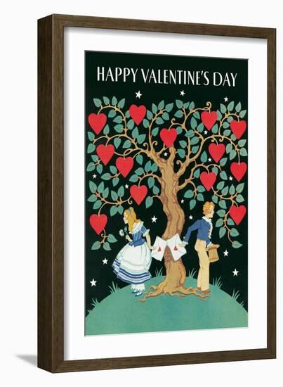 Happy Valentine's Day-null-Framed Art Print