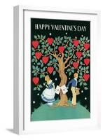 Happy Valentine's Day-null-Framed Art Print