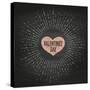 Happy Valentine's Day-foxysgraphic-Stretched Canvas