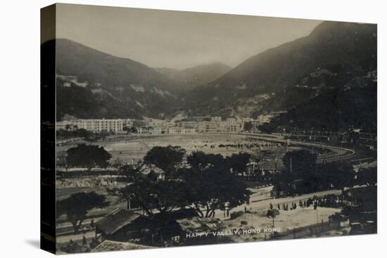 Happy Valley, Hong Kong, from an Album of Photographs Relating to the Service of Pte H. Chick, 1940-English Photographer-Stretched Canvas