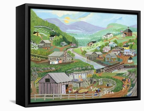 Happy Valley-Carol Salas-Framed Stretched Canvas