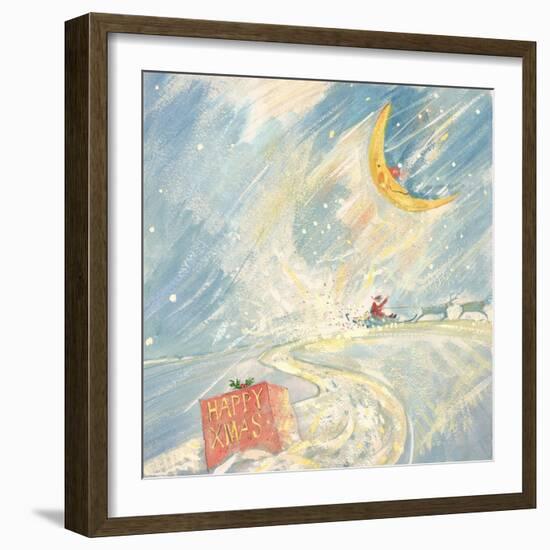 Happy Xmas-David Cooke-Framed Giclee Print