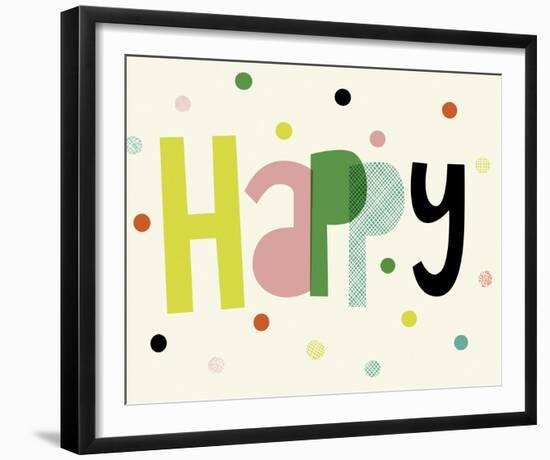 Happy-Sophie Ledesma-Framed Giclee Print