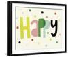 Happy-Sophie Ledesma-Framed Giclee Print