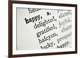 Happy-Amy Smith-Framed Giclee Print