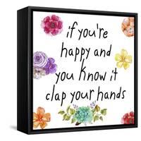 Happy-Color Bakery-Framed Stretched Canvas