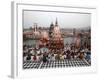 Har-Ki-Pauri Ghat in the Evening During the Kumbh Mela, Haridwar, Uttarakhand, India, Asia-null-Framed Photographic Print