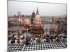 Har-Ki-Pauri Ghat in the Evening During the Kumbh Mela, Haridwar, Uttarakhand, India, Asia-null-Mounted Photographic Print