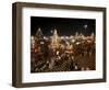 Har-Ki-Pauri Lit Up at Night During the Kumbh Mela, Haridwar, Uttarakhand, India, Asia-null-Framed Photographic Print