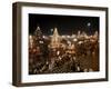 Har-Ki-Pauri Lit Up at Night During the Kumbh Mela, Haridwar, Uttarakhand, India, Asia-null-Framed Photographic Print