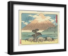 Hara, 1837-1844-Utagawa Hiroshige-Framed Giclee Print