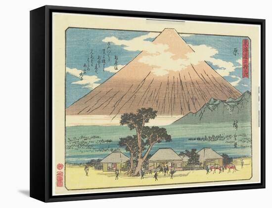 Hara, 1837-1844-Utagawa Hiroshige-Framed Stretched Canvas