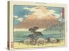 Hara, 1837-1844-Utagawa Hiroshige-Stretched Canvas