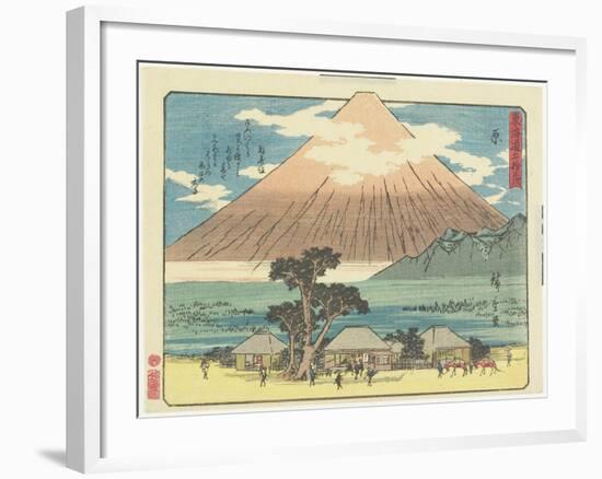 Hara, 1837-1844-Utagawa Hiroshige-Framed Giclee Print