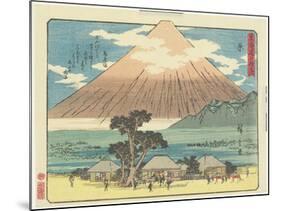 Hara, 1837-1844-Utagawa Hiroshige-Mounted Giclee Print