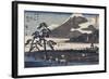 Hara-Ando Hiroshige-Framed Giclee Print