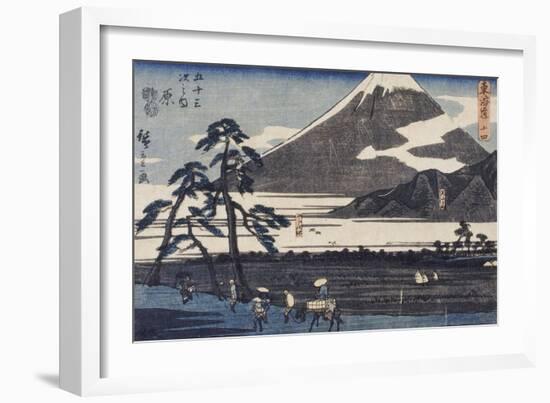 Hara-Ando Hiroshige-Framed Giclee Print