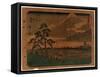 Hara-Utagawa Hiroshige-Framed Stretched Canvas