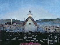 Street in Roros, 1902-Harald Oscar Sohlberg-Giclee Print