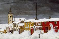 Winter in Hvalsbakken, 1926-Harald Sohlberg-Giclee Print