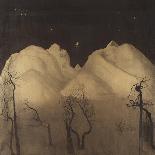 Summer Night at the Oslofjord, 1926-Harald Sohlberg-Giclee Print