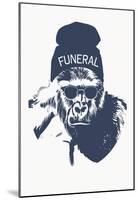 Harambe Hipster- Funeral-null-Mounted Poster
