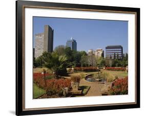 Harare Public Gardens, and City Skyline, Harare, Zimbabwe, Africa-Poole David-Framed Photographic Print