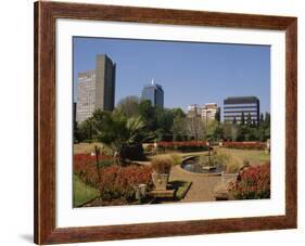 Harare Public Gardens, and City Skyline, Harare, Zimbabwe, Africa-Poole David-Framed Photographic Print