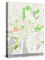 Harare, Zimbabwe Map-null-Stretched Canvas