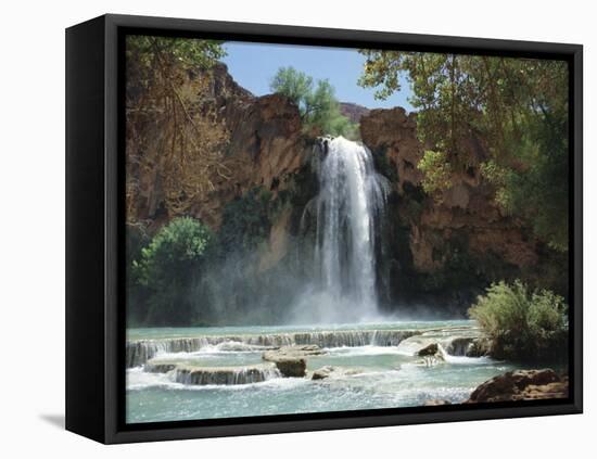 Harasu Falls, Grand Canyon, Arizona, USA-Anthony Waltham-Framed Stretched Canvas