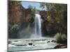 Harasu Falls, Grand Canyon, Arizona, USA-Anthony Waltham-Mounted Photographic Print