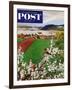 "Harbinger of Spring" Saturday Evening Post Cover, May 7, 1955-John Clymer-Framed Giclee Print